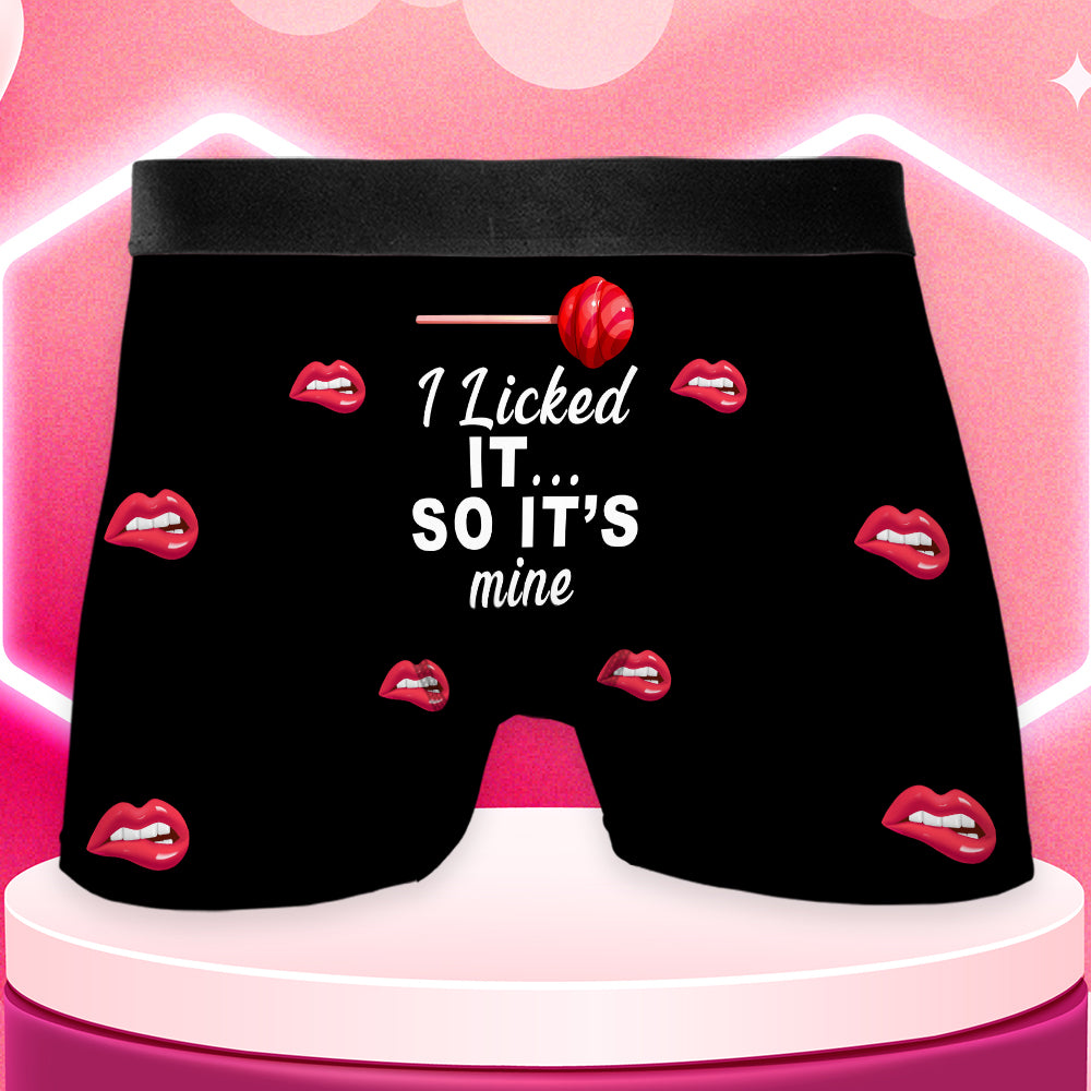 Petthouse | Personalized Photo Men's Boxer, Funny Gift For Husbands And Boyfriends, Valentine Gift For Him