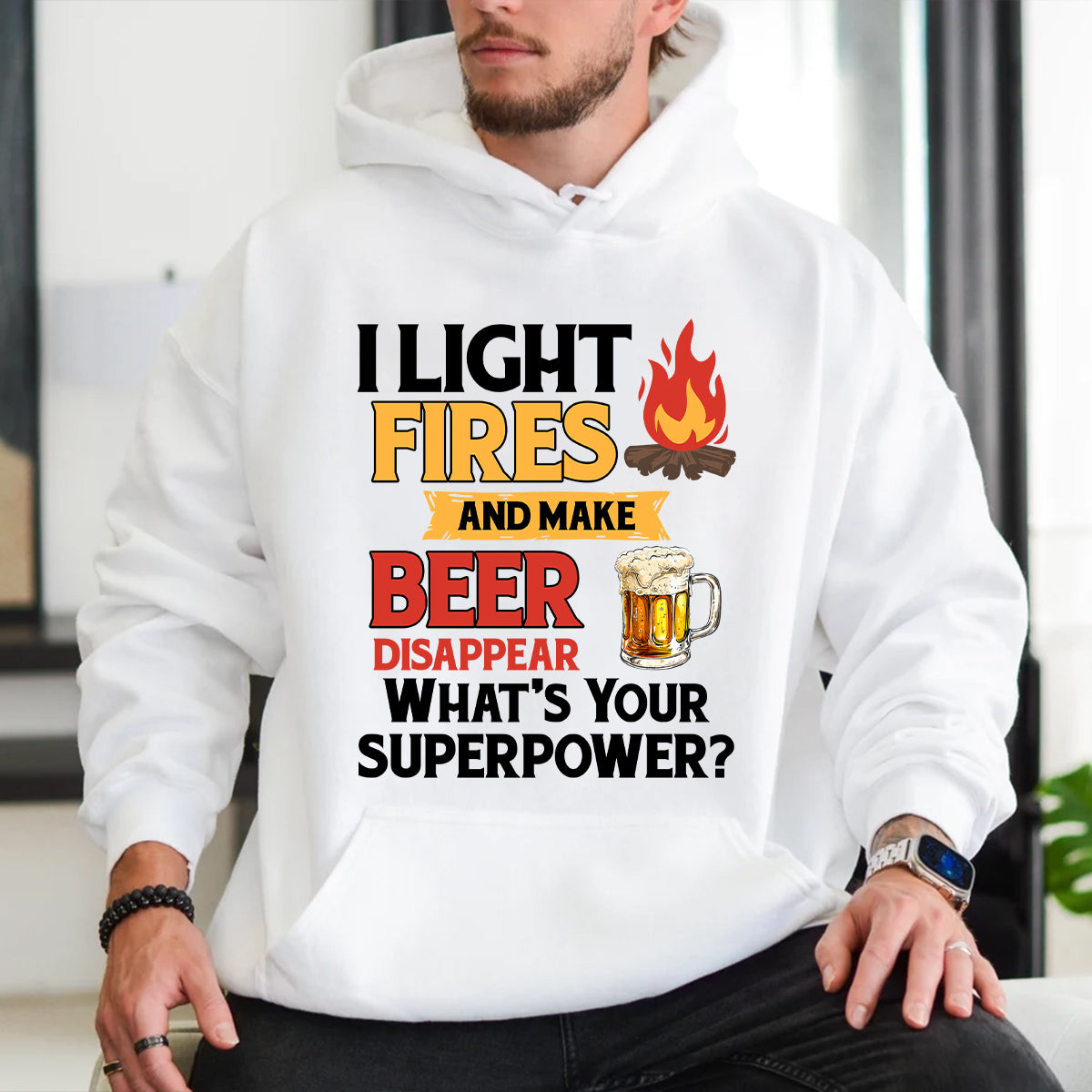 Camping Shirt, I Light Fires And Make Beer Disappear, Funny Camping Shirt, Camping Hoodie Sweatshirt, Camper Mug