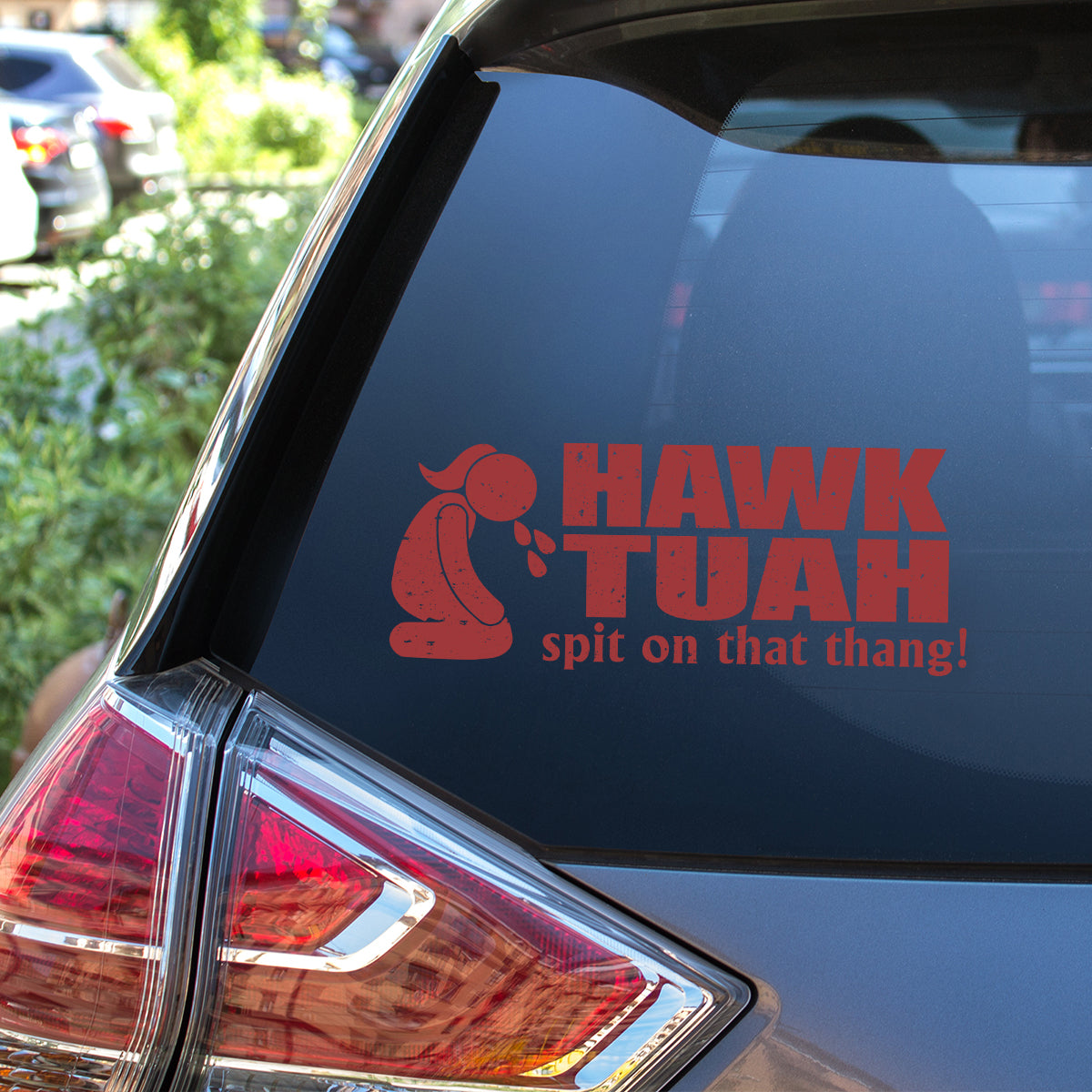 Petthouse | Hawk Tuah Spit On That Thang Decal, Hawk Tuah Decal Sticker, For Cars, Trucks, Laptops