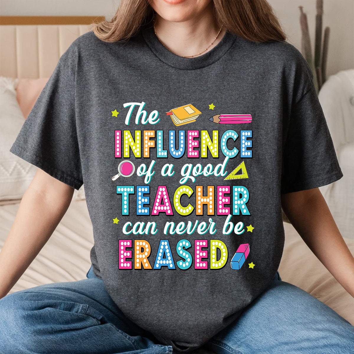 Teacher Life Shirt, Teach Love Inspire Shirt, Teacher Appreciation Gift, Teacher Gift, Back To School Gift, Teacher Sweatshirt Hoodie Gift Mug