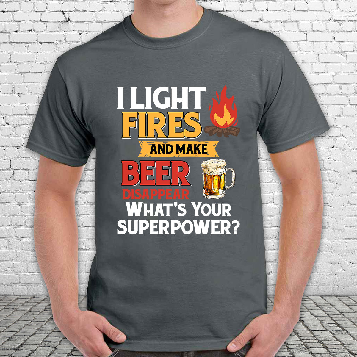 Camping Shirt, I Light Fires And Make Beer Disappear, Funny Camping Shirt, Camping Hoodie Sweatshirt, Camper Mug