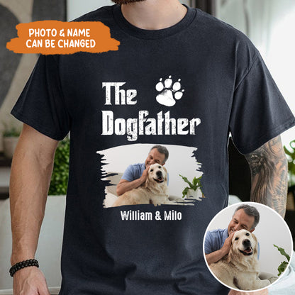 Petthouse | Personalized The Dog Father Shirt, Dog Lovers, Father's Day Gift Unisex Shirt