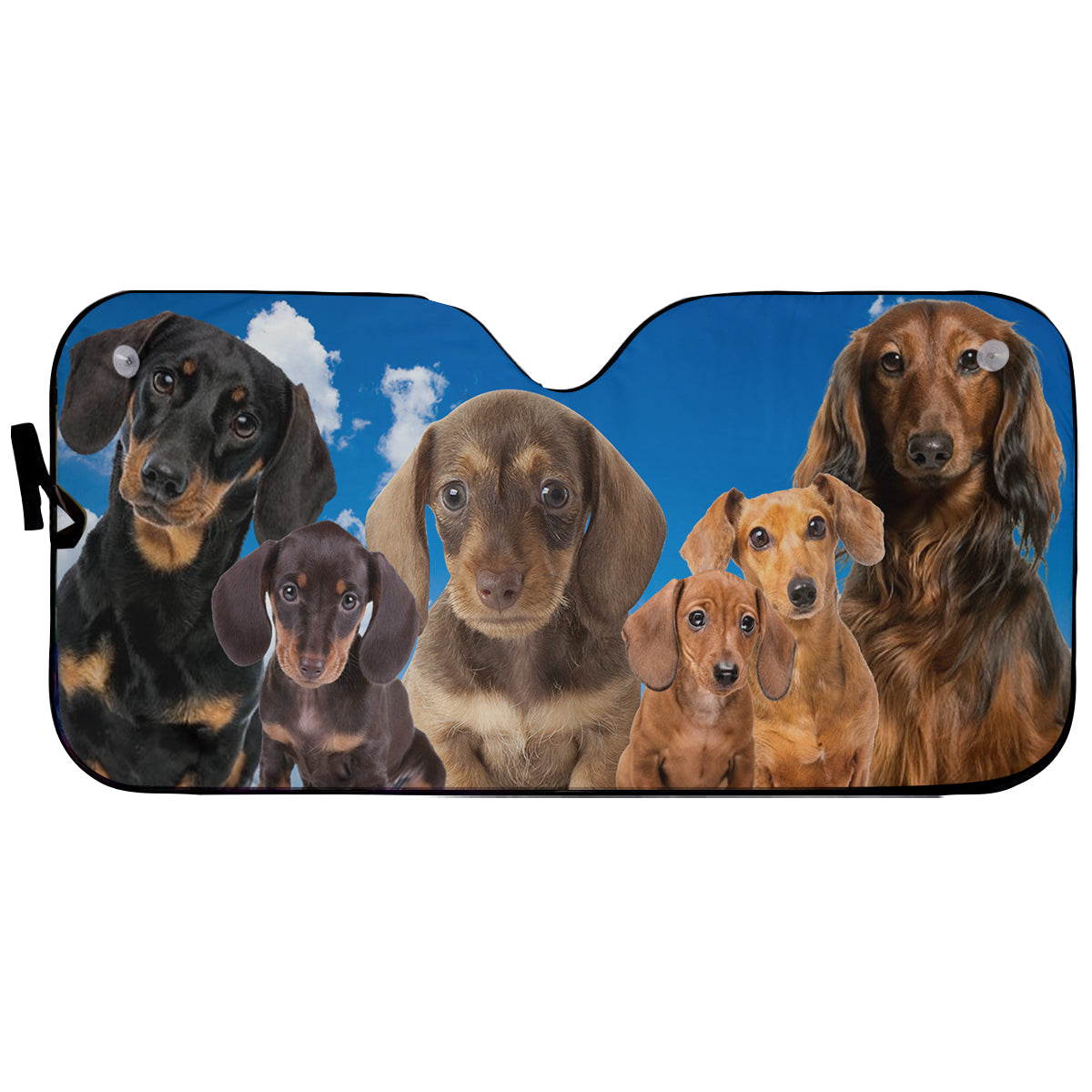 Petthouse | Dachshund Dog Car Sunshade Car Accessories Gift For Dachshund Lovers Pet Owners Gift Holiday