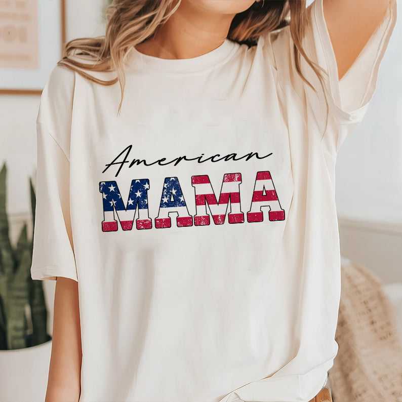 Petthouse | Usa Mama Shirt, 4th Of July Shirt, America Shirt, Patriotic Shirt, Gift For Mom