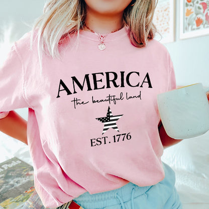 Petthouse | Independence Day Shirt, America The Beautiful Shirt, American 1776 Shirt, 4th Of July Shirt