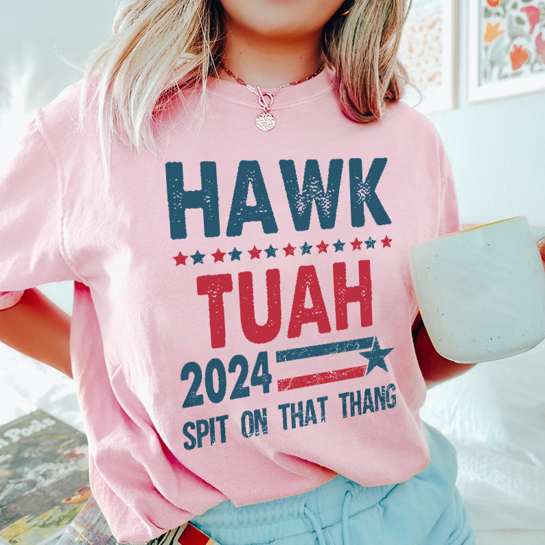 Petthouse | Hawk Tuah Spit On That Thang 2024 T-shirt, Hawk Tuah Girl Shirt, Hawk Tuah 2024 Shirt