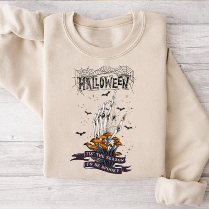 Petthouse | Spokky Season Shirt, Tis' The Season To Be Spooky Shirt, Dancing Skeleton Hand