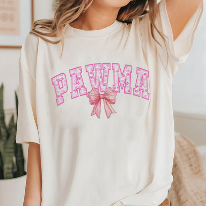 Petthouse | Coquette Dog Mom Shirt, Dog Mom Coquette Pink Bow Shirt, Dog Mom Gift For Dog Lovers