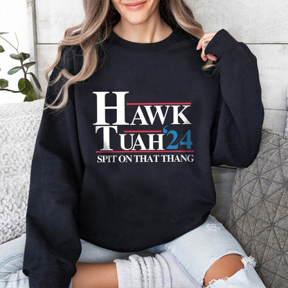 Petthouse | Hawk Tuah Shirt, Hawk Tuuh Spit On That Thang Funny T-shirt, Hawk Tuah 24