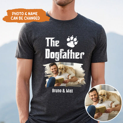 Petthouse | Personalized The Dog Father Shirt, Dog Lovers, Father's Day Gift Unisex Shirt