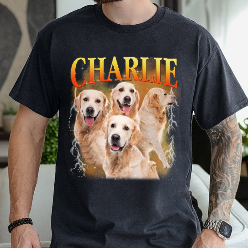 Petthouse | Custom Pet Photo Shirt, Vintage Pet Tshirt Pet, T Shirts For Pet Lovers, Vintage 90's Tee