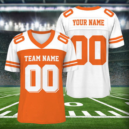 Petthouse | Personalized Football Jersey, Custom Team Name And Number, Game Day Sports Jersey, Football Team Jersey Shirt