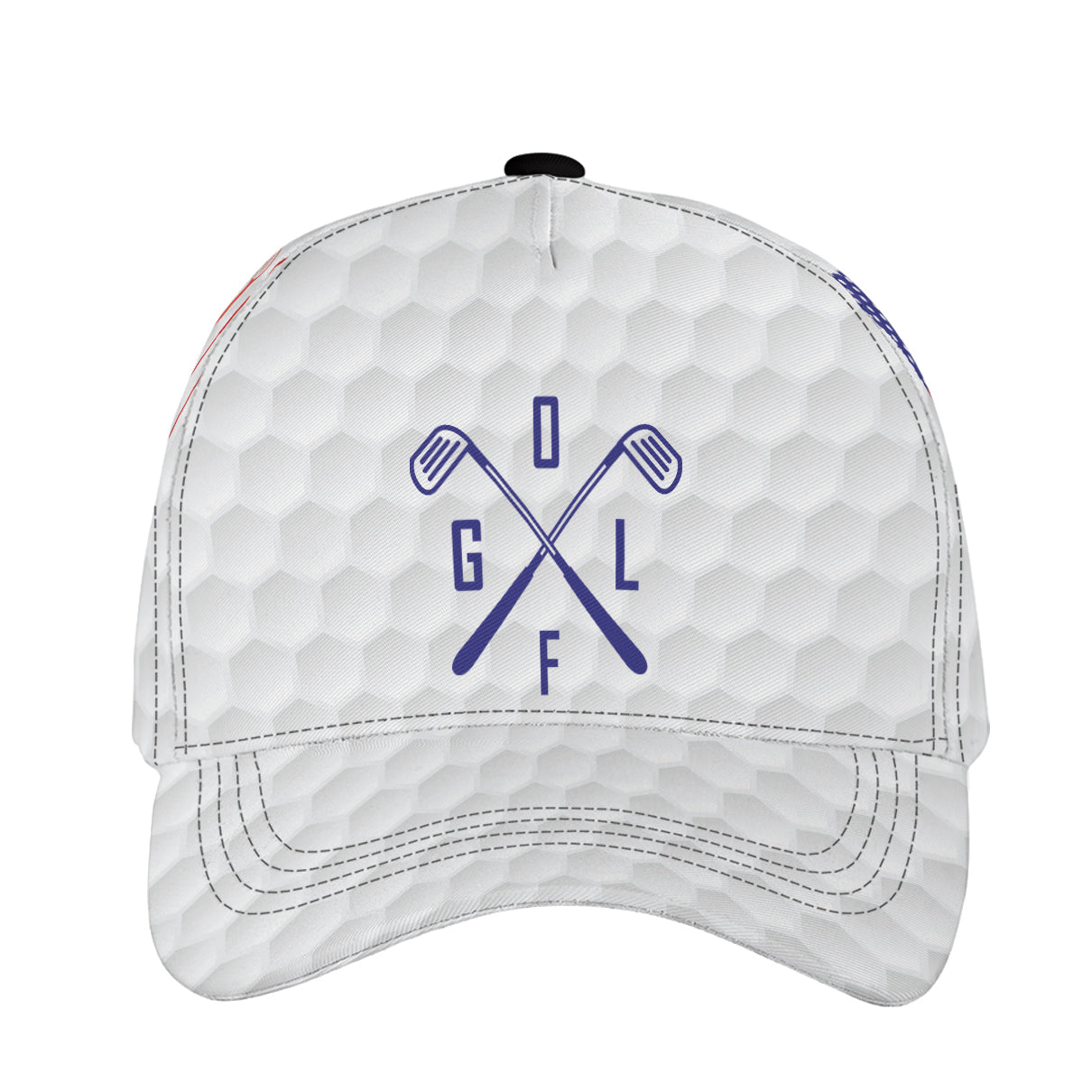 Petthouse | Customized Name Golf Player Baseball Cap Usa Flag America Golfing Sports Gif To Golf Player