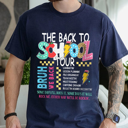 Petthouse | The Back To School Tour Shirt, Bruh We Back Teacher Shirt, Back To School Gift