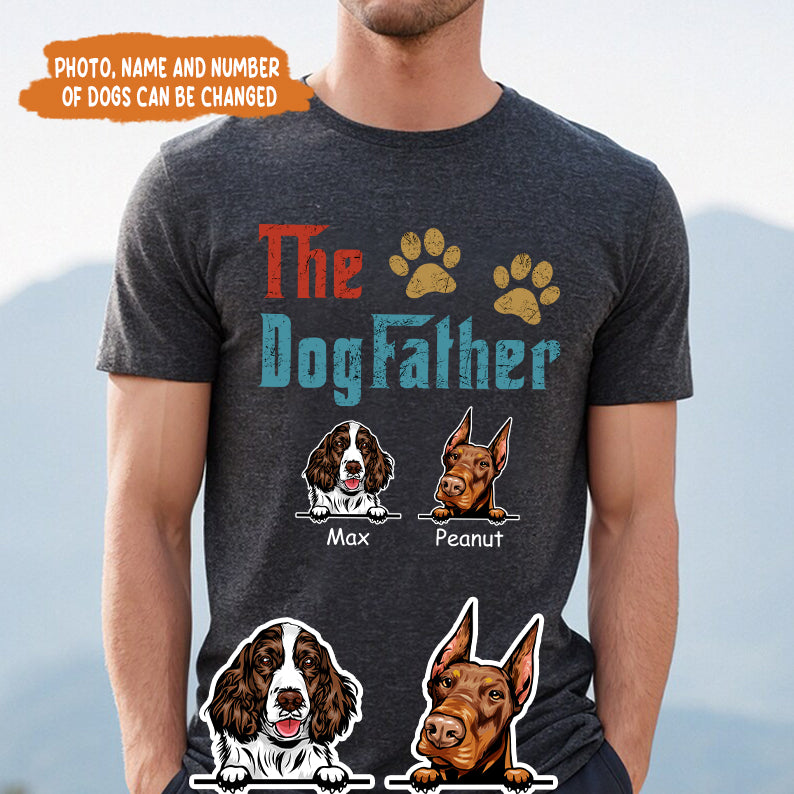 Petthouse | Custom Dog The Dog Father Shirt, Dog Dad Lovers Gift, Father's Day