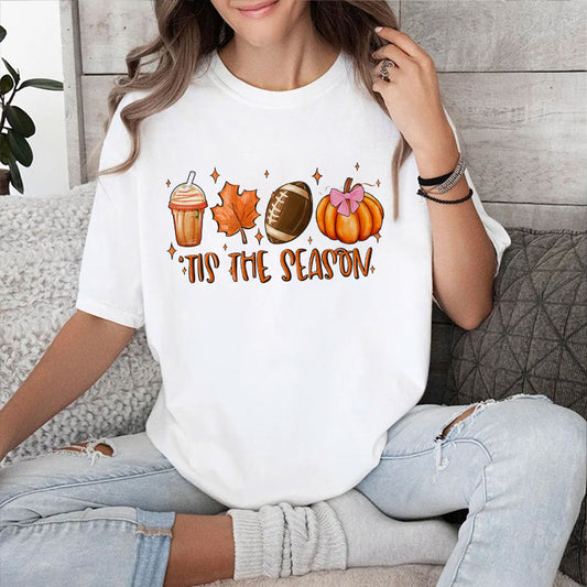 Petthouse | Tis The Season Shirt, Fall Coffee Shirt, Hot Coffee, Coffee Fall  Pumpkin Latte Drink