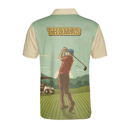 Petthouse | Customized Retro Golfer Polo Shirt Life Is Better With Golfing Sports Men Polo Daddy's Gift