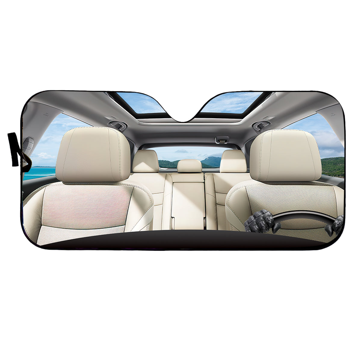 Petthouse | Customize Gift Sunshades For Car Dog Sunshade Australian Shepherd Summer Trip Car Sun Shade