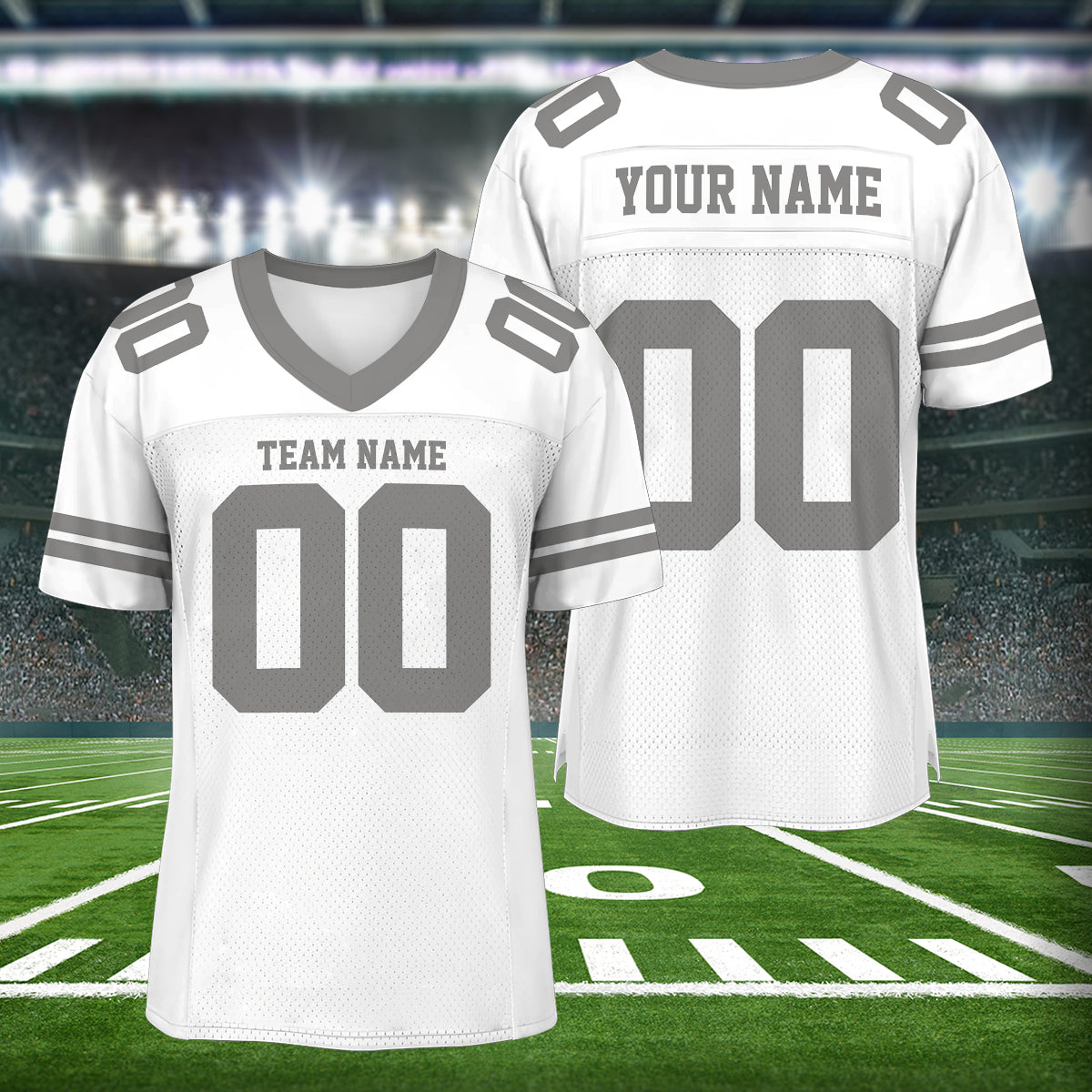 Petthouse | Personalized Football Jersey, Customized Football Jersey Shirt, Custom Team Name Number Shirt, Matching Football Team Jersey