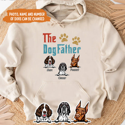 Petthouse | Custom Dog The Dog Father Shirt, Dog Dad Lovers Gift, Father's Day