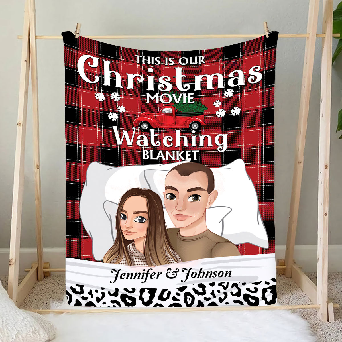 Petthouse | Personalized This Is Our Watching Blanket For Matching Couple, Happy Valentines Day, Wedding Day