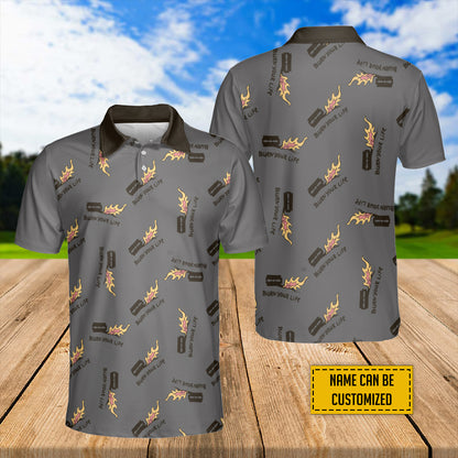 Petthouse | Customized Razor Blade And Fire Seamless Pattern Hawaiian Shirts Burn Your Life Beach Outfits