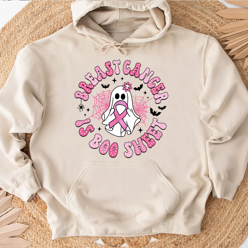 Petthouse | Breast Cancer Is Boo Sheet Halloween Shirt , Retro Breast Cancer, Breast Cancer Awareness