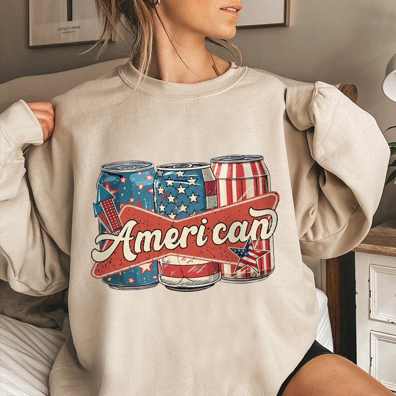 Petthouse | Ameri Can 4th Of July Shirt, Patriotic America Shirt, Us Flag American 4th Of July Tshirt