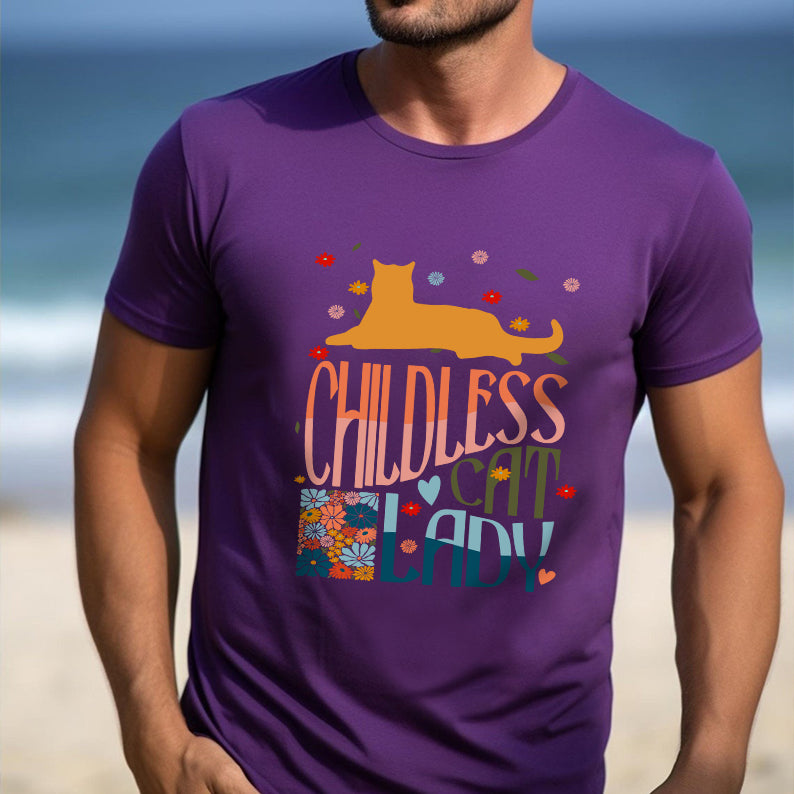 Petthouse | Childless Cat Lady Shirt, Madam Power, Girl Power 2024, Childless Cat Ladies Social Club