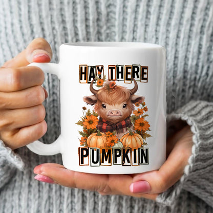 Petthouse | Hay There Pumpkin Cow Shirt, Autumn Fall Thanksgiving, Housewarming Gift, Spooky Vibes