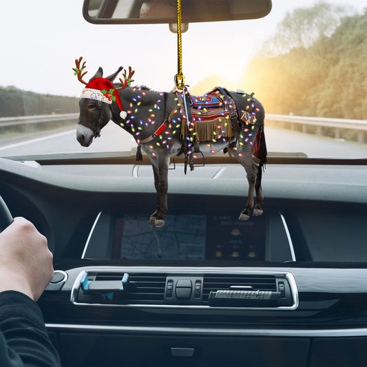 Petthouse | Horse Christmas Car Hanging Ornament Horse Lover Farmer Christmas Gift Xmas Holiday