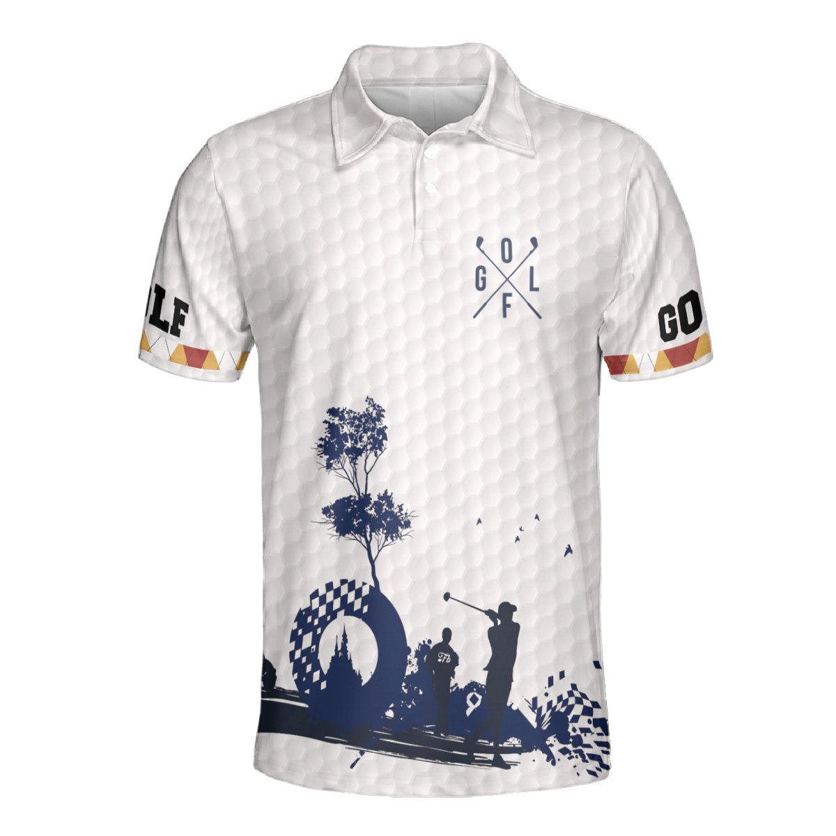 Petthouse | Golf Player Polo Shirt, I Am Not Welling This Is My Dance Floor Voice Polo, Golfer Dad