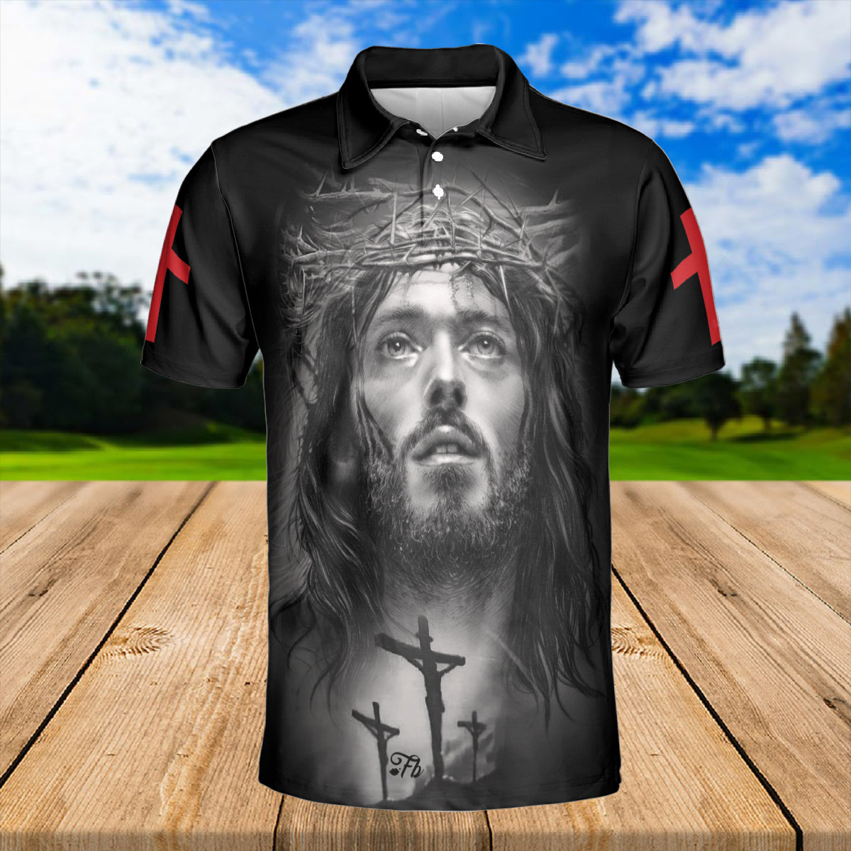 Petthouse | A Child Of God Polo Shirt Christian Jesus Artwork T Shirt Christ Warrior T Shirt Christian Outfit