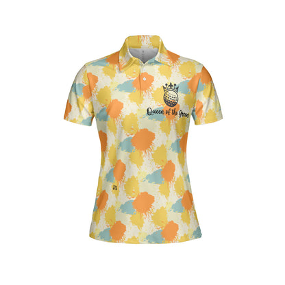 Petthouse | Queen Of The Queen Polo Shirt Golf Queen Polo Shirt This Girl's Got Drive Polo Shirt Golf Girl Gift