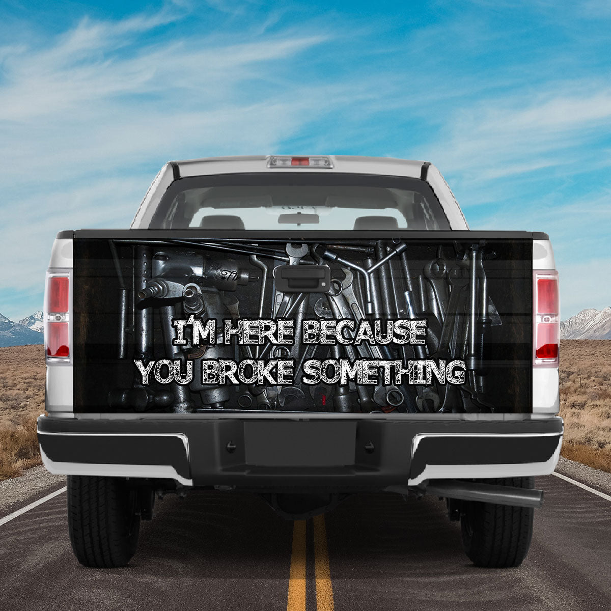 Petthouse | I'm Here Because You Broke Something Wrap Tool Art Cover Car Decorate Technical Staff Gift