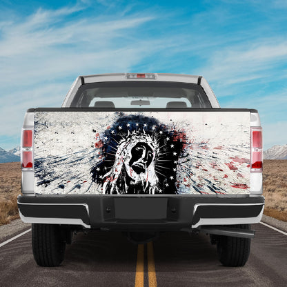 Petthouse | Jesus Art Tailgate Wrap, Jesus Painting Tailgate Wrap, Jesus Believer Gift, Christian Gift