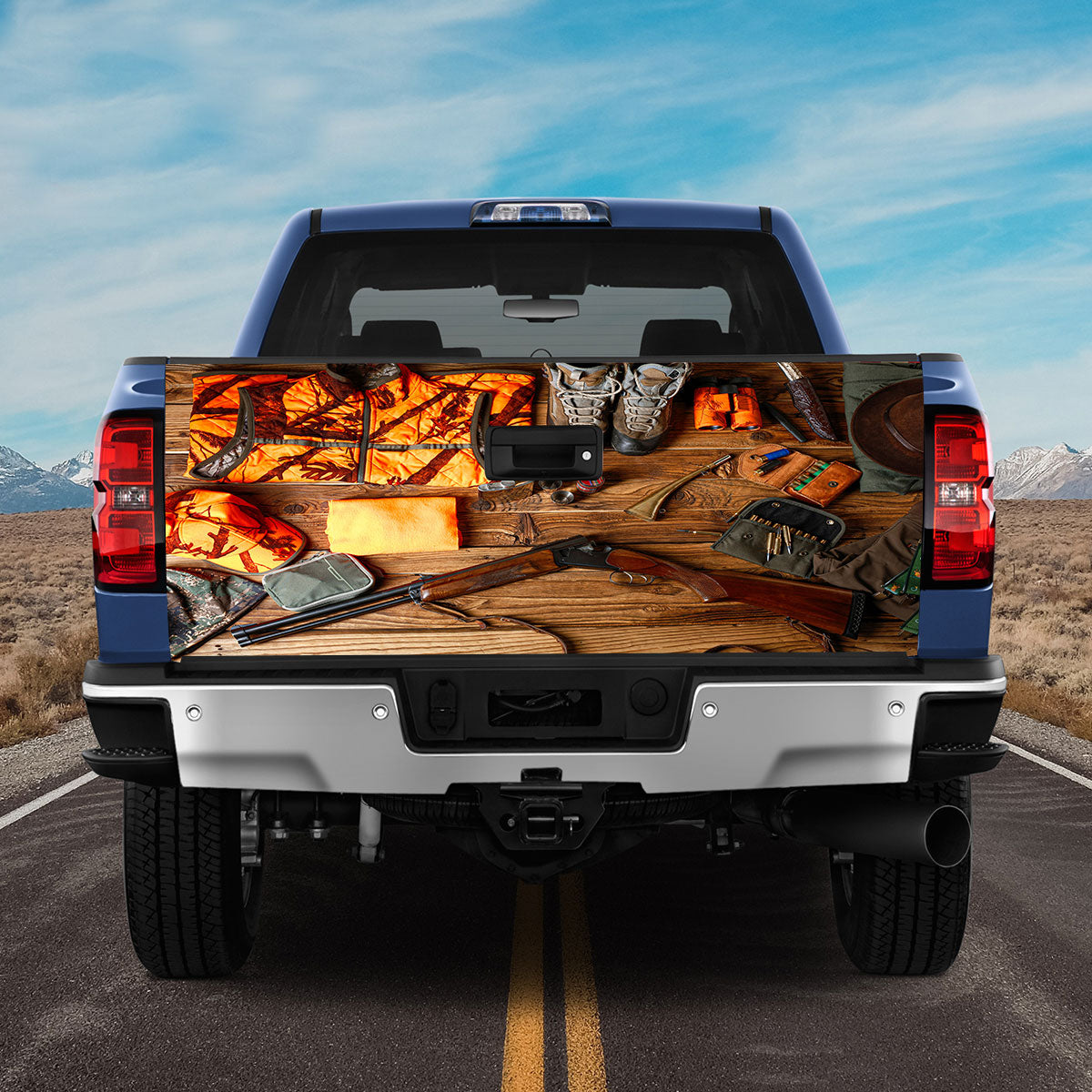 Petthouse | Hunter Lovers Tailgate Wrap, Hunting Dad Truck Decor Hunting Season Kit Tailgate Wrap