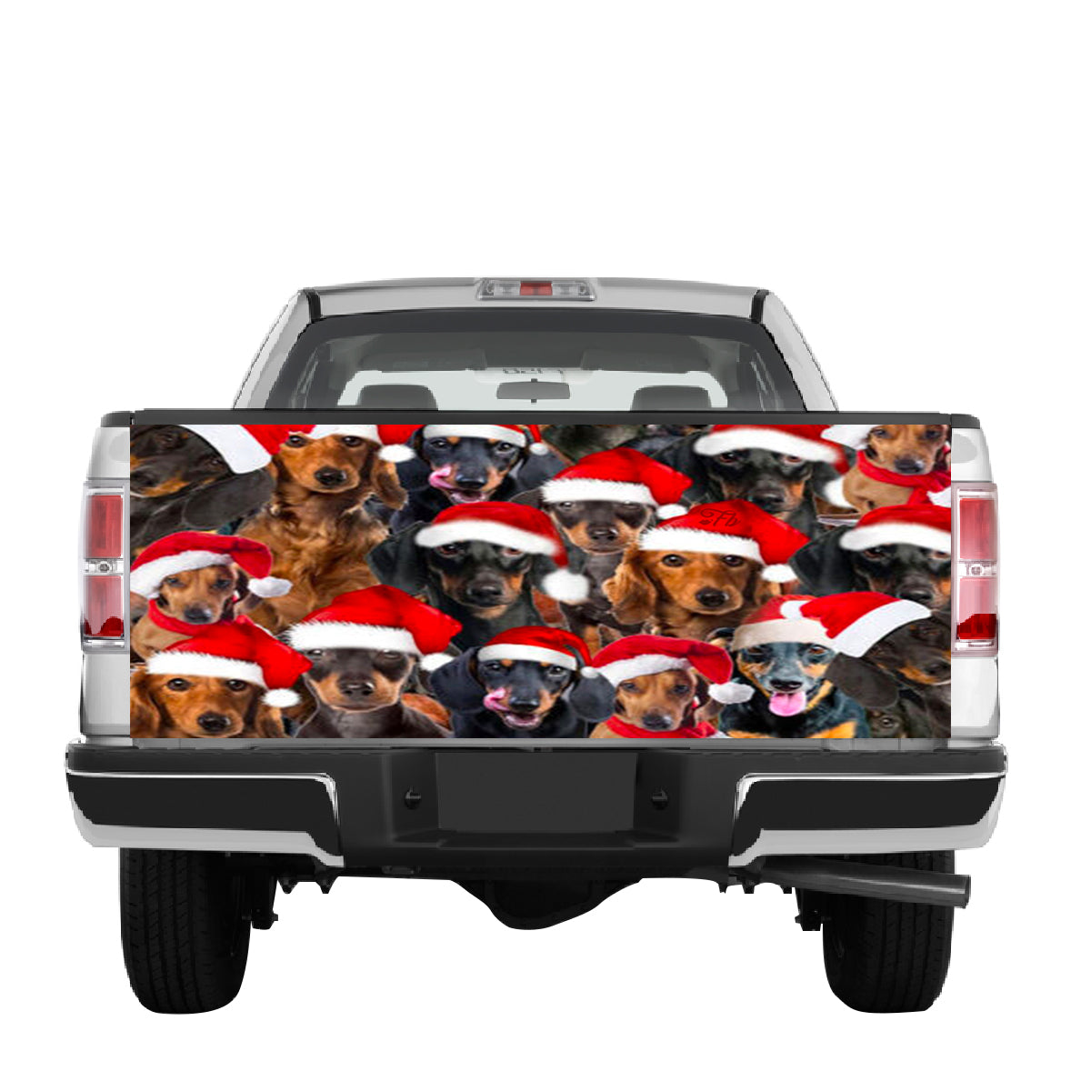 Petthouse | Dachshund Dogs Wrap Santa Claus Hat Wrap Dog Lover Cover Dog Lover Gift Christmas Gift