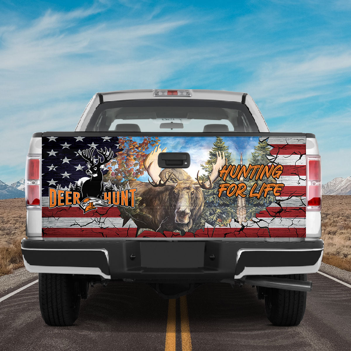 Petthouse | Deer Hunting Tailgate Wrap Hunting For Life Wrap Truck Tailgate Wrap America Hunter