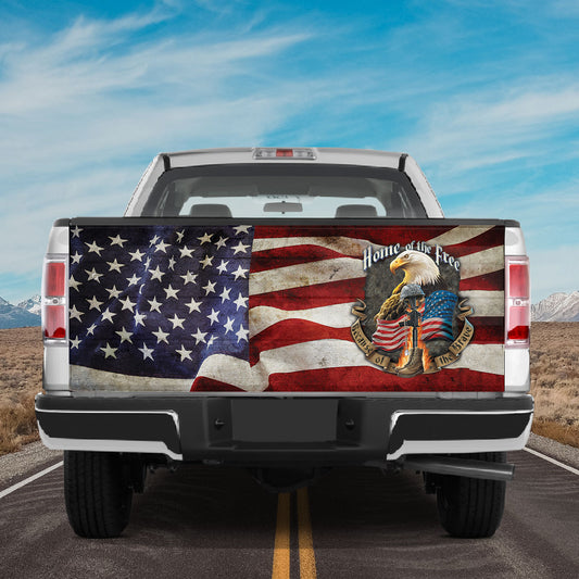 Petthouse | Home Of The Free Tailgate Wrap American Eagle Tailgate Wrap American Flag Tre Cover Car Decoration