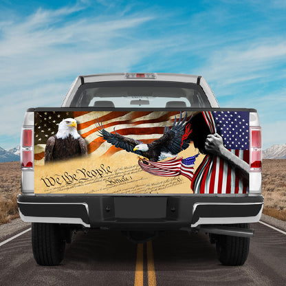 Petthouse | Eagle American Flag We The People Truck Tailgate Wrap American Patriot Gift Idea