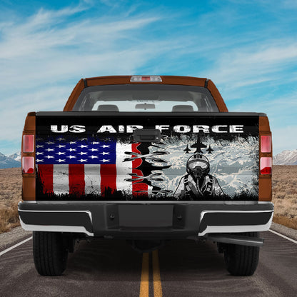 Petthouse | Us Air Force Vinyl Graphic Decal Sticker Patriotic Tailgate Truck Wraps For Memorial Holidays