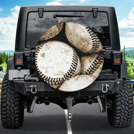 Petthouse | Softball Baseball Sport Spare Tire Cover Truck Decoration Baseball Players Athletes Gift Idea