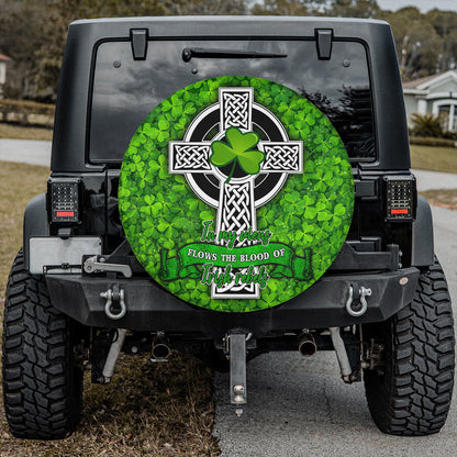 Petthouse | Irish St Patrick Day Spare Wheel Cover Blood Of Irish Rebels Protective Wheel Covers Dustproof