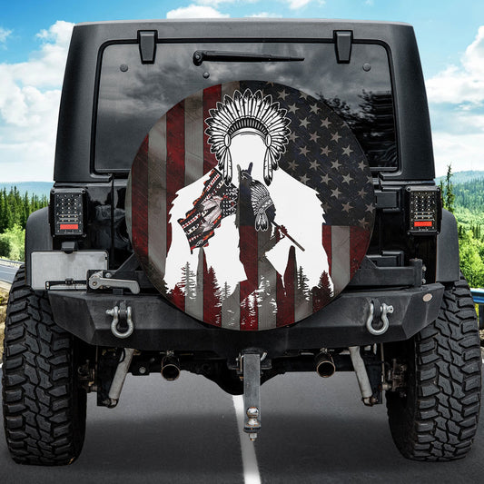 Petthouse | Native American Spare Tire Cover American Indian Heritage Day Gifts For Amerindian