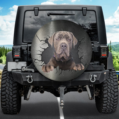 Petthouse | Spare Tire Cover Cane Corso Weather Resistant Universal Fit Truck For Dog Lovers Fun