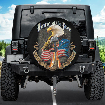 Petthouse | Home Of The Free Tire Cover American Veteran Tire Cover Usa Eagle Tire Cover Patriot Decoration