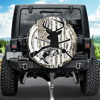 Petthouse | Deer Hunting Cover Fishing Lover Cover Hunting Season Tire Wrap Car Decoration