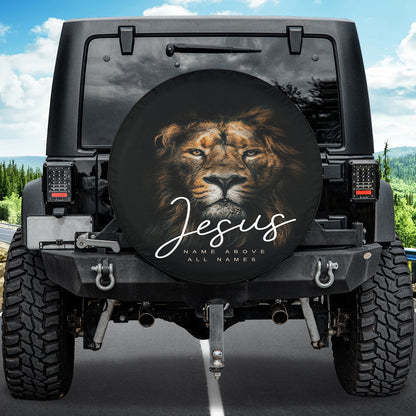 Petthouse | Lion Jesus Spare Tire Cover Jesus Name Abobe All Names Christian Gift Decor Car