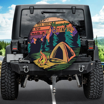 Petthouse | The Best Memories Are Made In A Camper Spare Tire Cover Camping Wheel Cover New Car